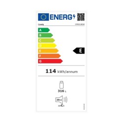 Hladilnik- vgradni -316l – Candy CMS518EW - slika 2